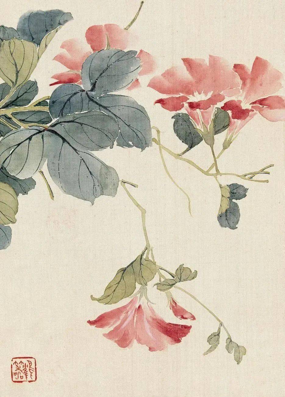 【李鹤筹 花鸟动物画蔬果图欣赏】_写意_中国_工笔