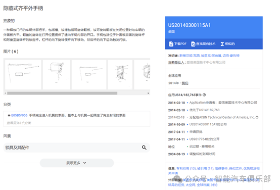国内外汽车隐藏门把手供应商17强_搜狐汽车_搜狐网
