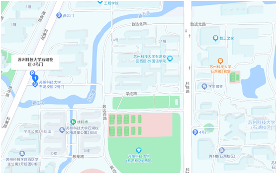 苏州科技大学平面图图片