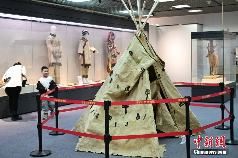 黑龙江鱼皮兽皮树皮历史文化展亮相国家自然博物馆_展览_田雨昊_小朋友