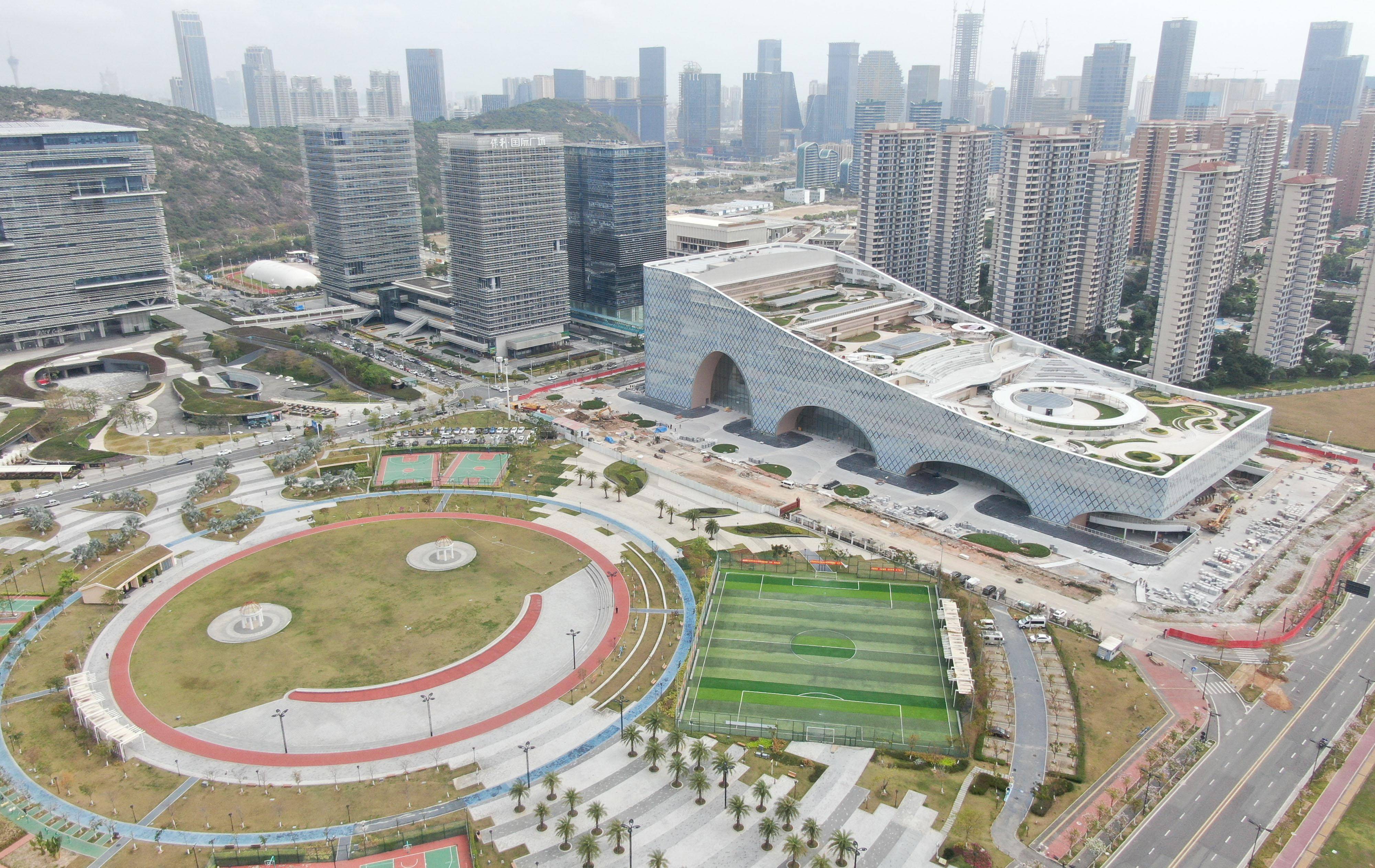 广东珠海横琴文化艺术中心工程建设整体完工