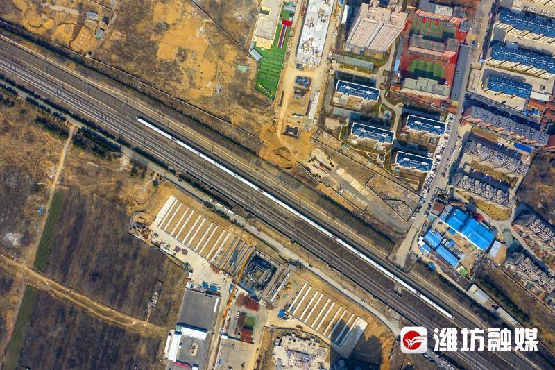 潍坊版工地大片,震撼来袭!_施工_铁路_立交桥