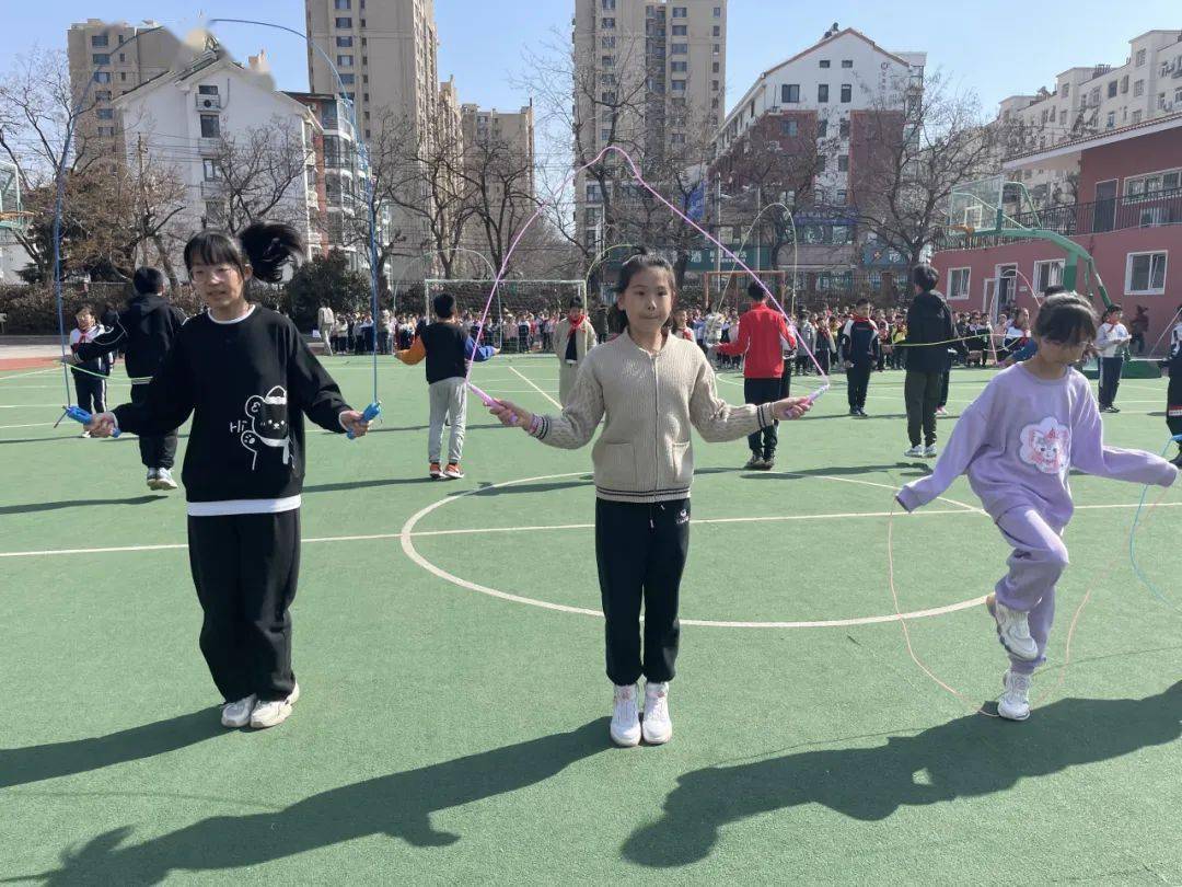 凝绳聚力跃出精彩北仲路第二小学跳绳擂台赛活动
