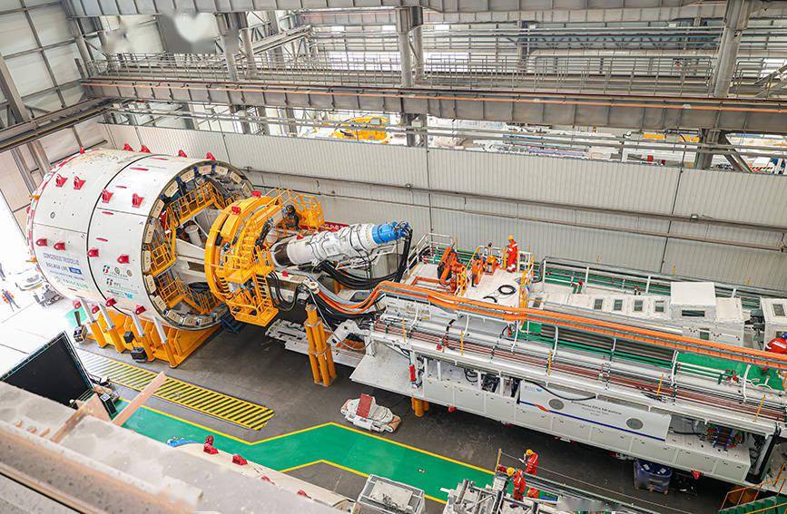 津产高配盾构机出口意大利