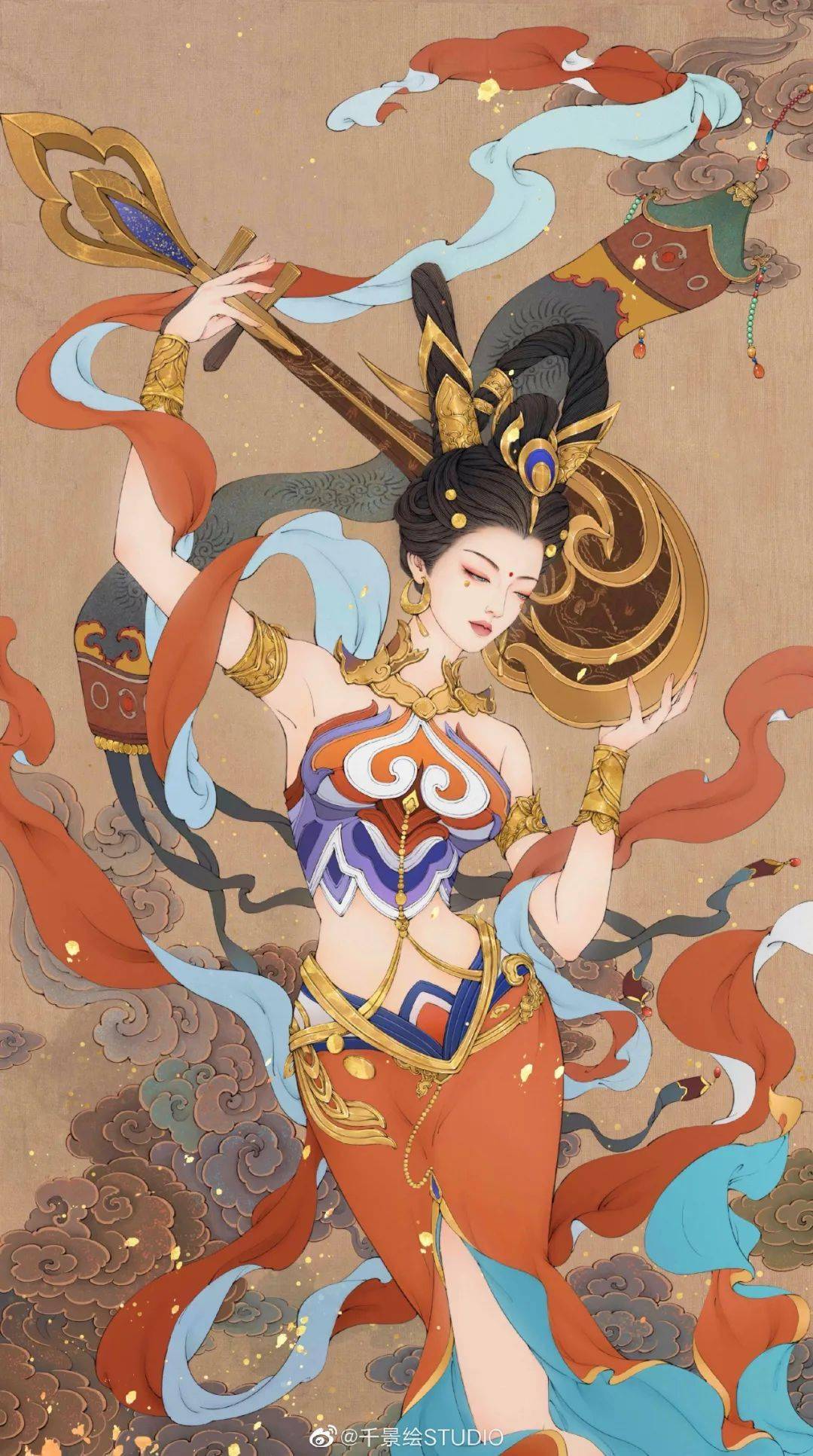 90后湖北才女画了100遍肖战作品被刘涛转发温柔细腻的工笔爆红全网