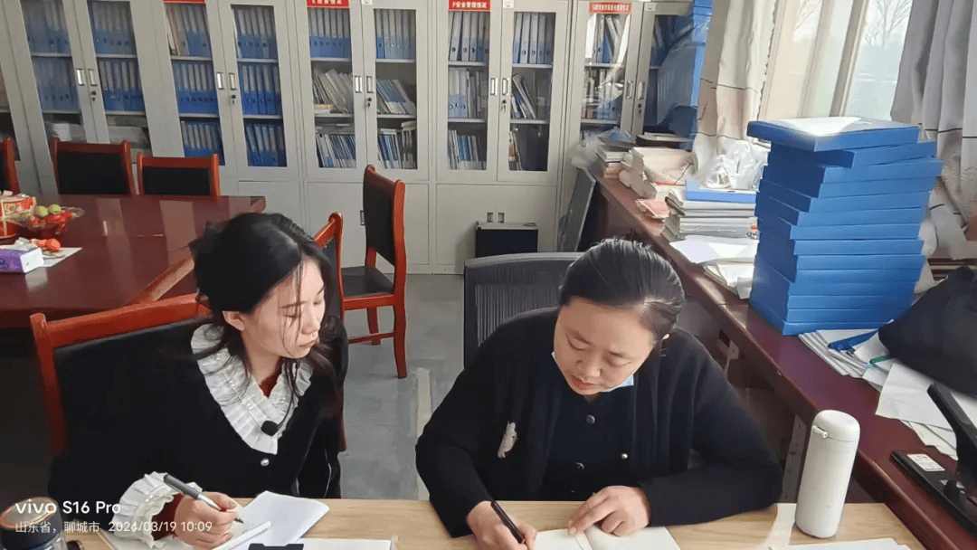 春风送暖入课堂阳谷县教育体育局初中教研室一行到范海中学指导新教师