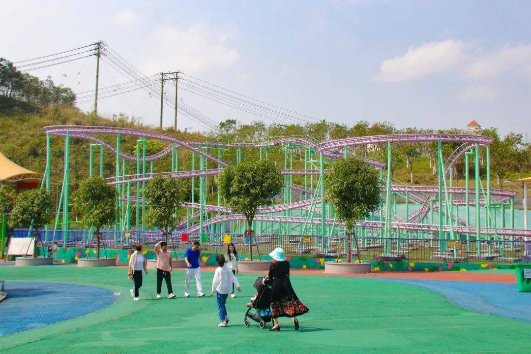 遛娃新选择:防城港园博园游乐场