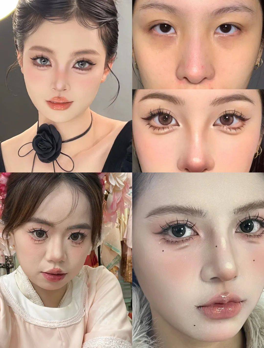 不知道什么时候开始,社交媒体刮起一阵"网红妆"风潮