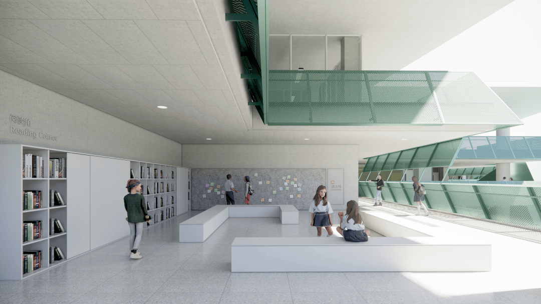 中标实施方案——深圳园山街道永福路九年一贯制学校_校园_空间