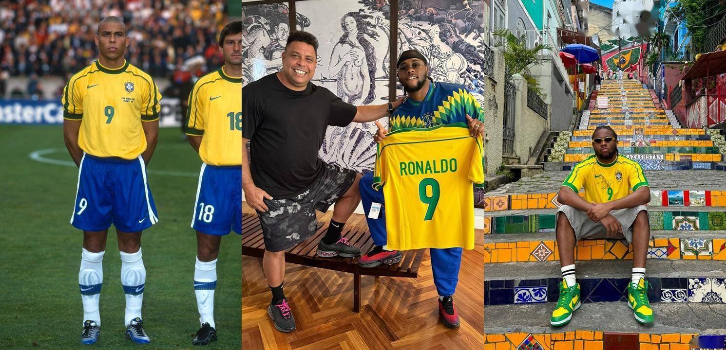 【经典回归】98世界杯 r9 球衣复刻_巴西队_罗纳尔多_耐克