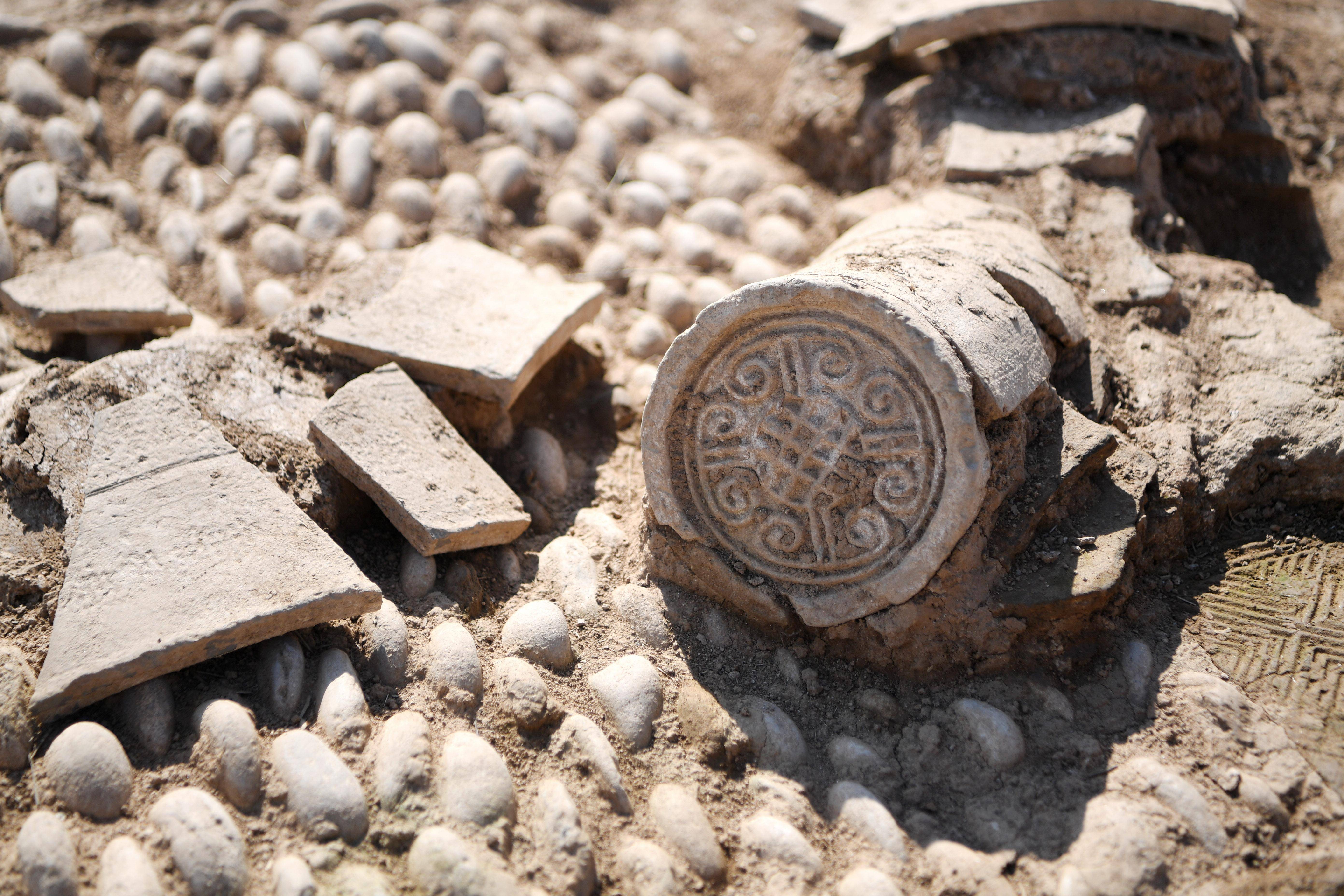 新华全媒丨甘肃礼县四角坪遗址