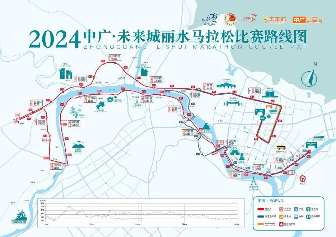 2024丽水马拉松赛道沿途观赛指南来了 为选手加油助威