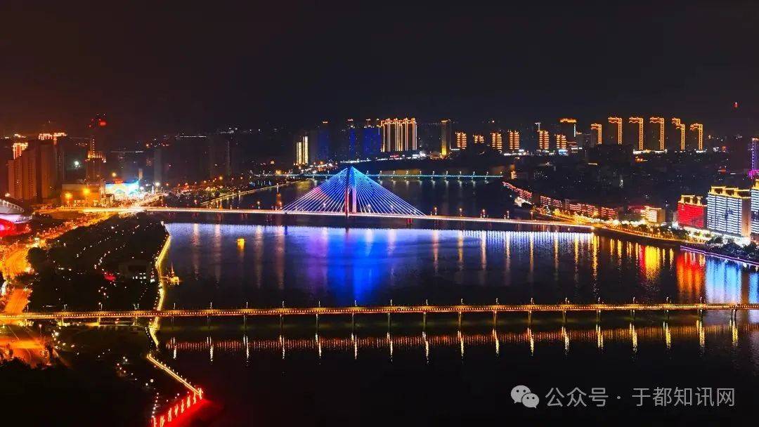 江西于都夜景图片