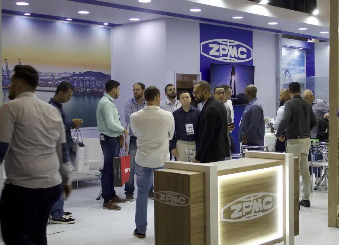 zpmc亮相巴西集装箱多式联运物流展览会