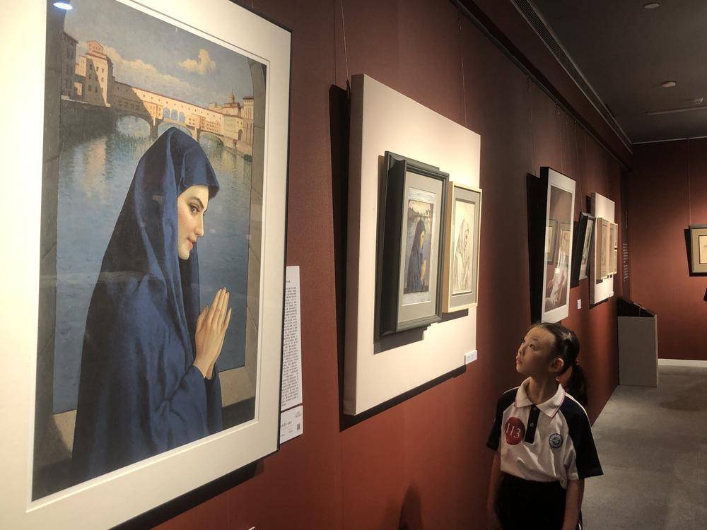 【视频】名家靳军,高庆春与东莞市民共享艺术"下午茶"_展览_靳尚谊