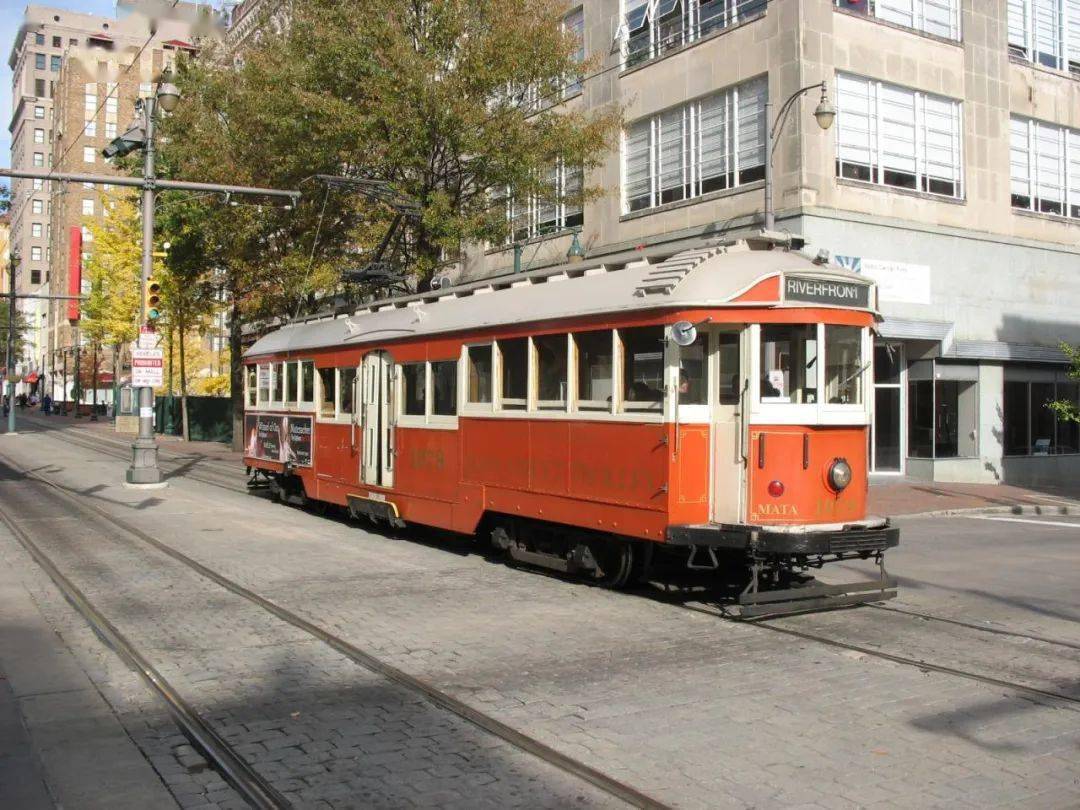 美国孟菲斯的传统有轨电车