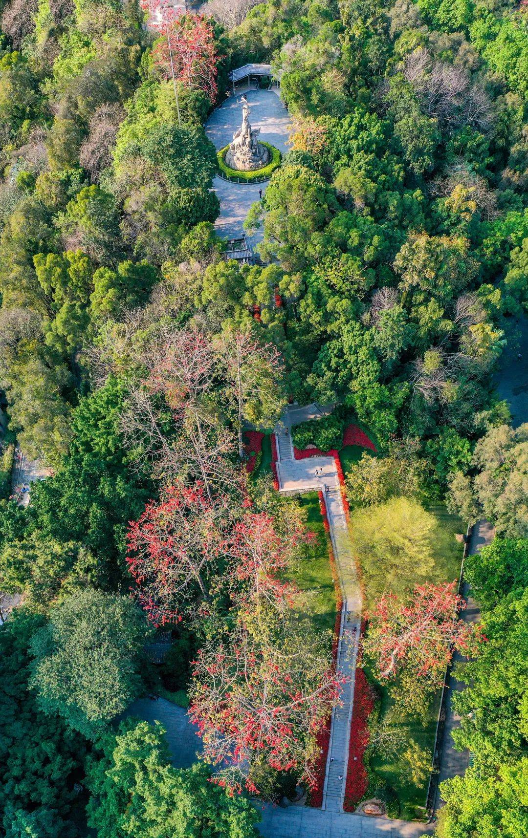 古越今秀越秀山上漫游触摸最古老的城墙