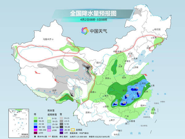 江南华南进入多雨期下周冷空气携降温再来袭