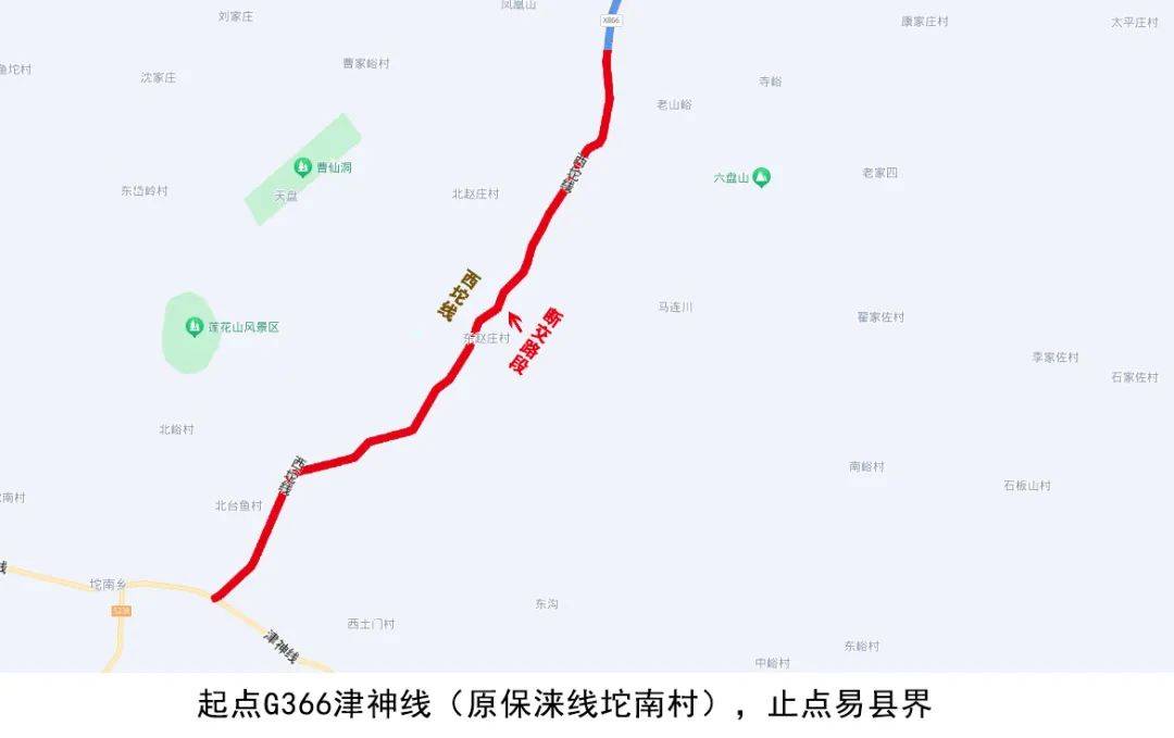 保满北线(满城东外环桥-保定市西二环北延段,k2 800-k7 230)