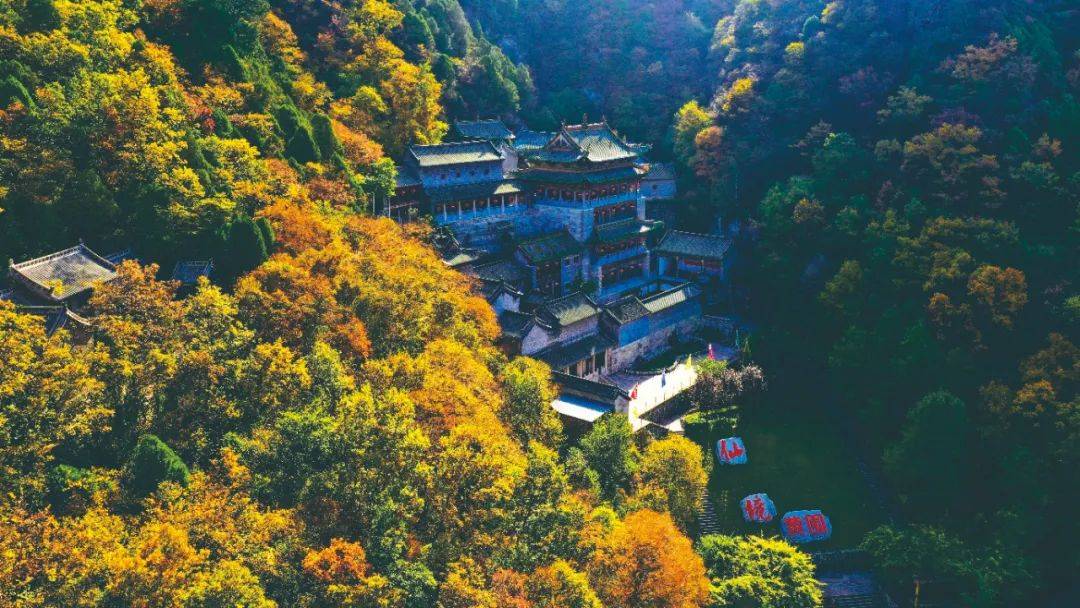 武家湾村素有"太行小江南"之称.