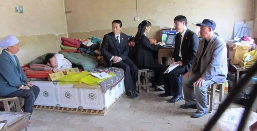 固原市原州区河川乡康沟村村民马某是王秉祥生前办理的最后一件案件的