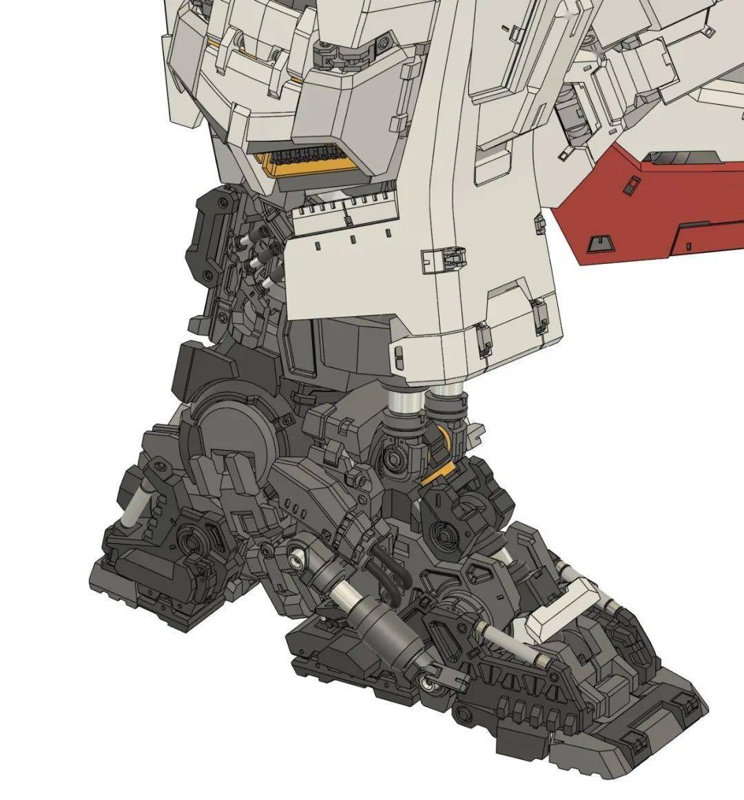 打印出如此细节的高达mk2还要啥解体匠机