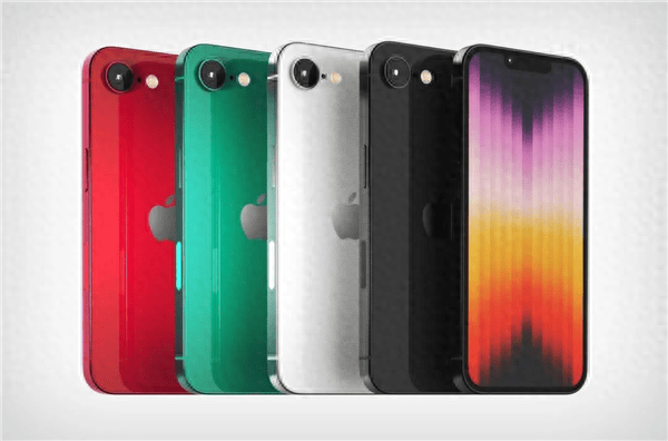 iPhone SE4外形渲染图出炉：苹果换上全面屏 后置单摄镜头 图1