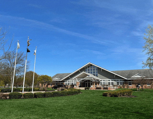 学校位于纽约市"后花园"新泽西