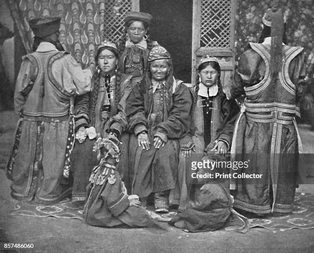 【蒙古服饰】清末 民国初期的蒙古服饰老照片