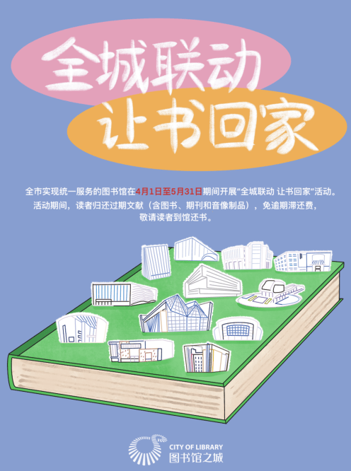 @所有读者,还书免除逾期滞还费啦!_福田区_活动_图书