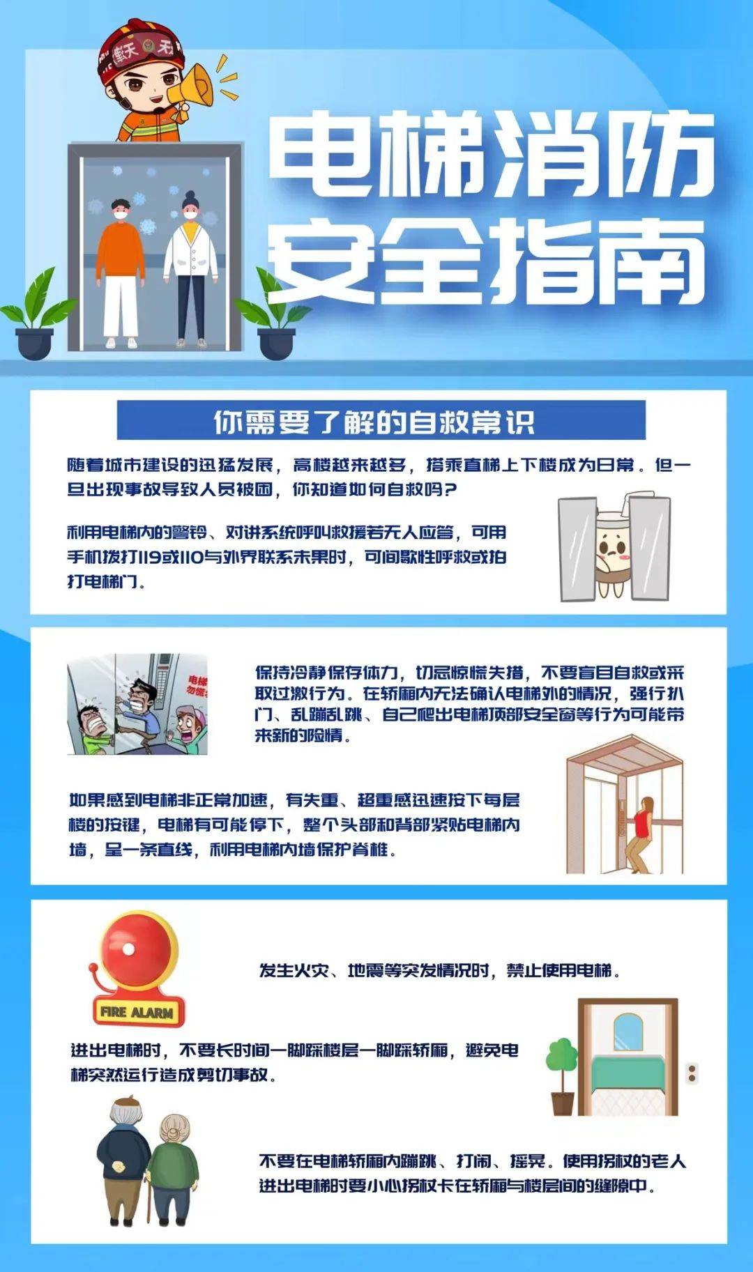 乘坐电梯安全指南