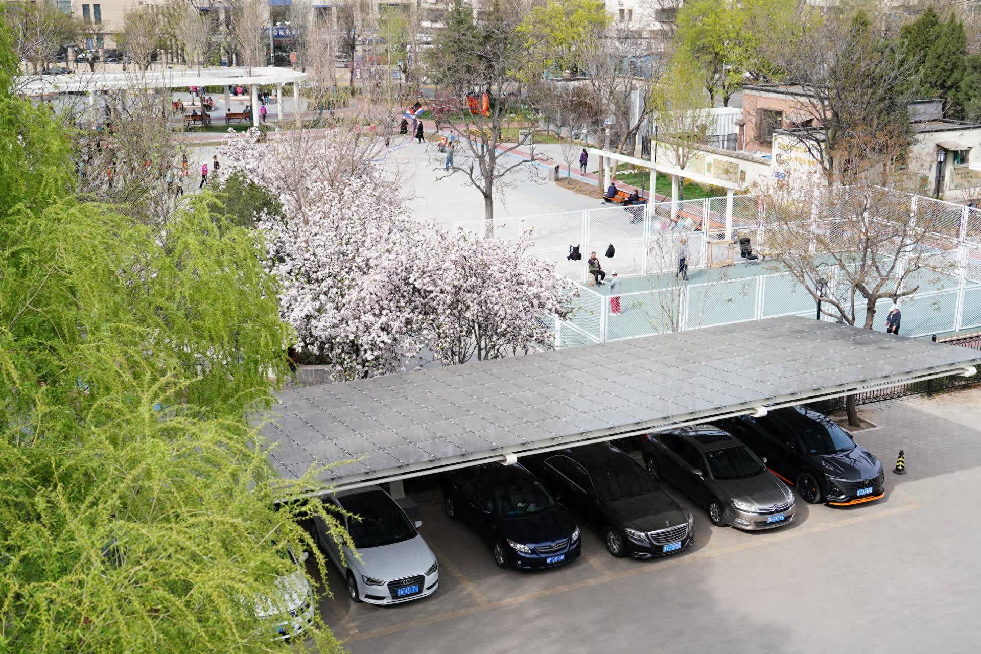 坐标北京丰台青塔,一个公园用电"自给自足"的探索_居民_改造_街道