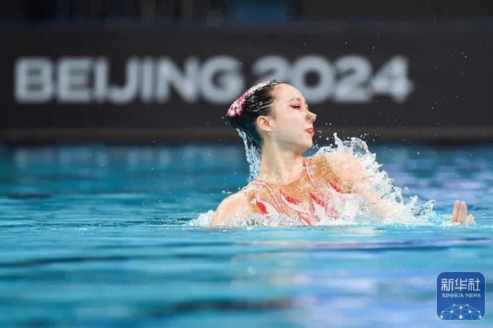 花样游泳世界杯我省小将徐汇妍连夺三金