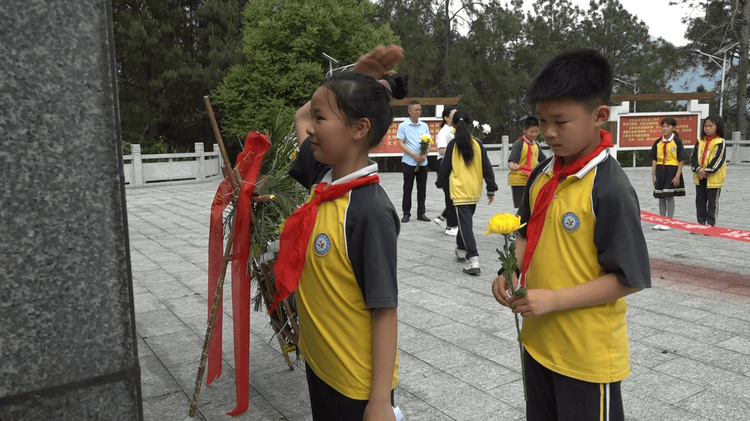 江永:弘扬英烈精神 赓续红色血脉_少先队员_活动_战斗
