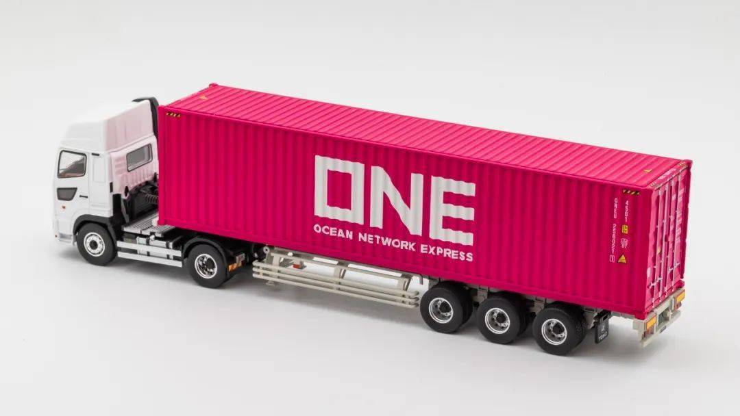 粉红诱惑,tlv日野拖车 one集装箱模型试玩