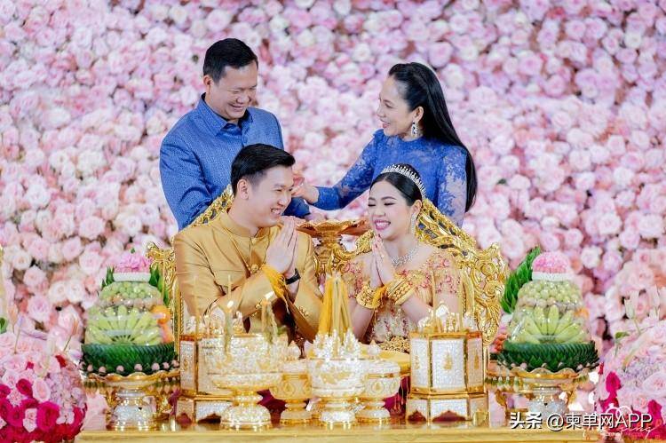 颜值爆表部长千金嫁富商公子柬埔寨高官政要出席祝贺