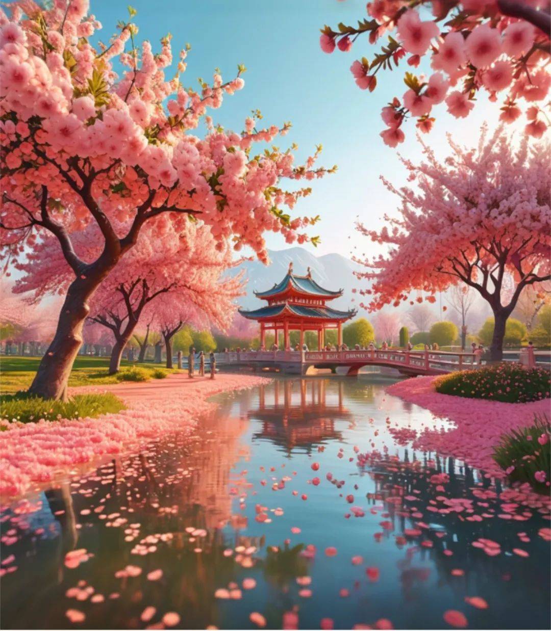 指南赏桃花桃之夭夭灼灼其华