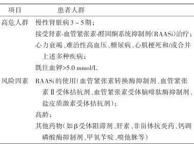 肾内科带动多科室合作模式全程规范管理高钾血症