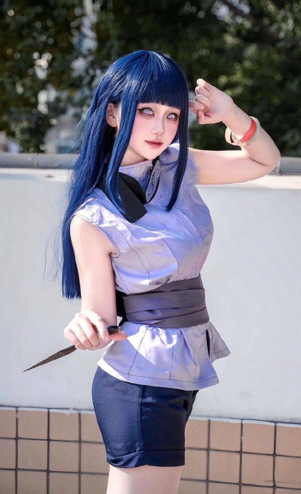 火影高能预警最美真人版雏田来了