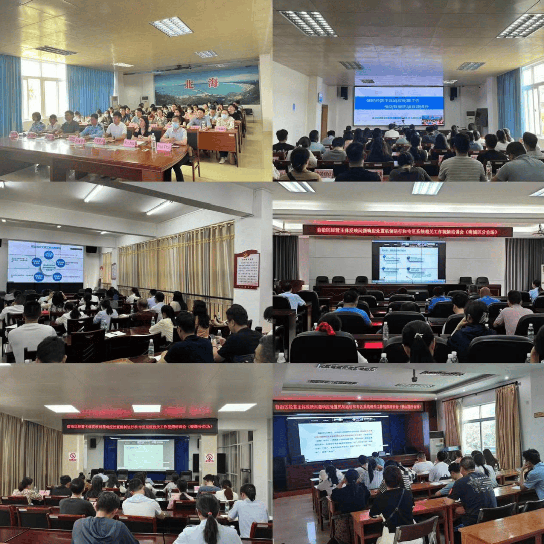 北海市做好经营主体反映问题响应处置工作推动营商环境有效提升