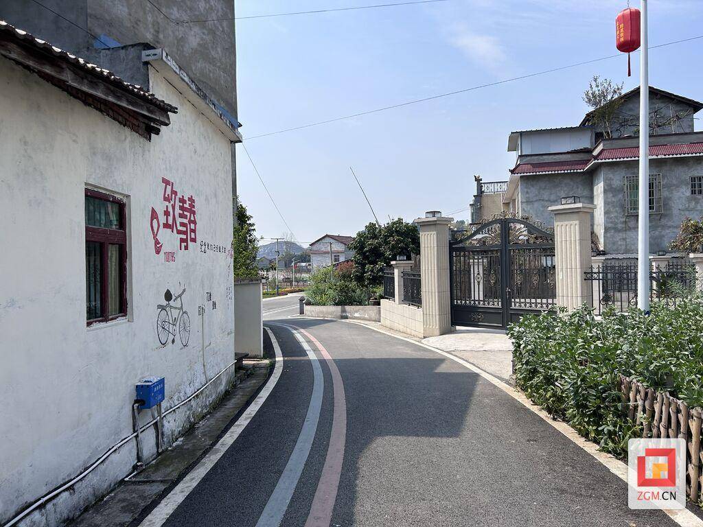 种植,农科酒厂等特色产业,对"乡情小院"墙面进行彩绘;铺设青石板路