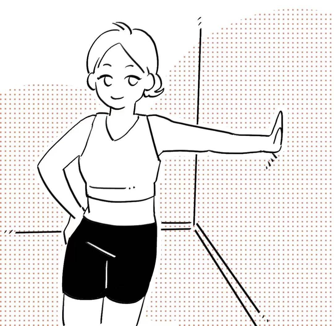 2 跪姿膝伸肌拉伸1.