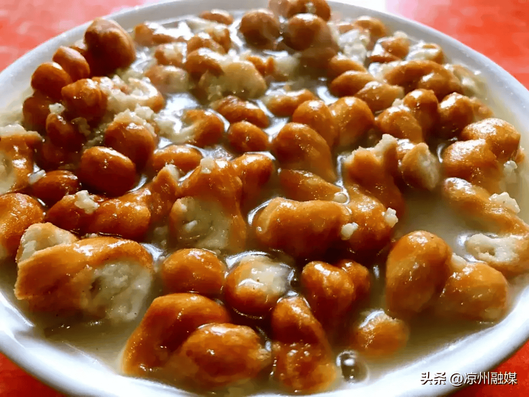 美食里的文化四米汤油馓子