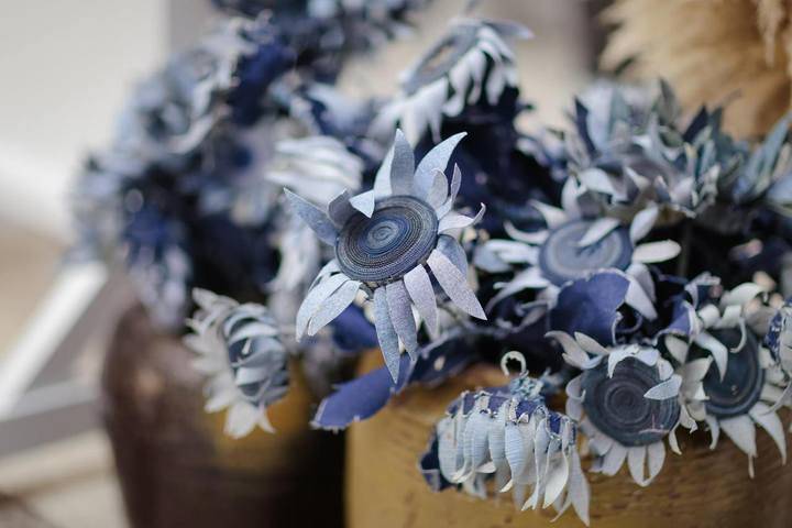 平湖的小学生让废旧牛仔焕发新生,旧牛仔变"布达拉宫"