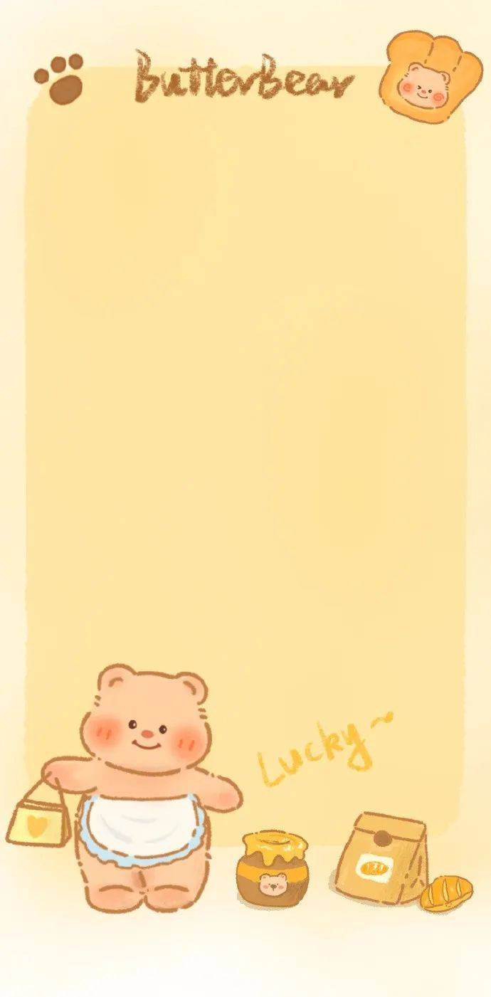 主屏锁屏壁纸可爱套图