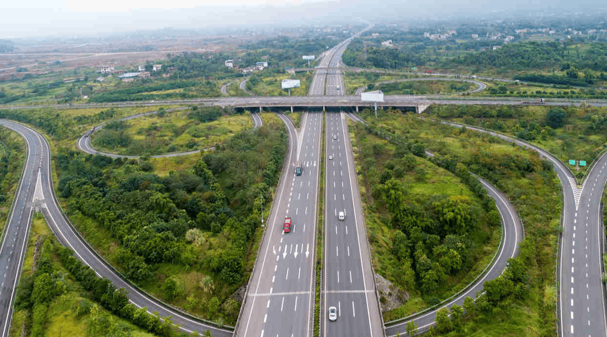 大足新修三条公路图片