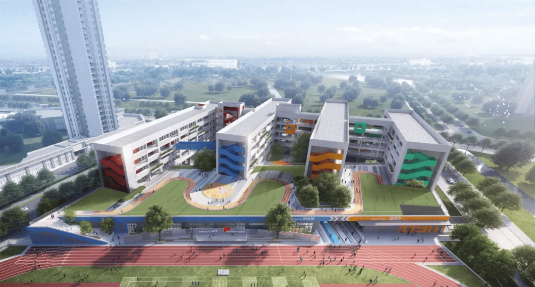 首次曝光增加1600个学位三山南实系新校即将启用