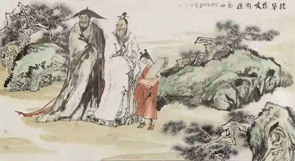 心诚交善友品正遇贵人