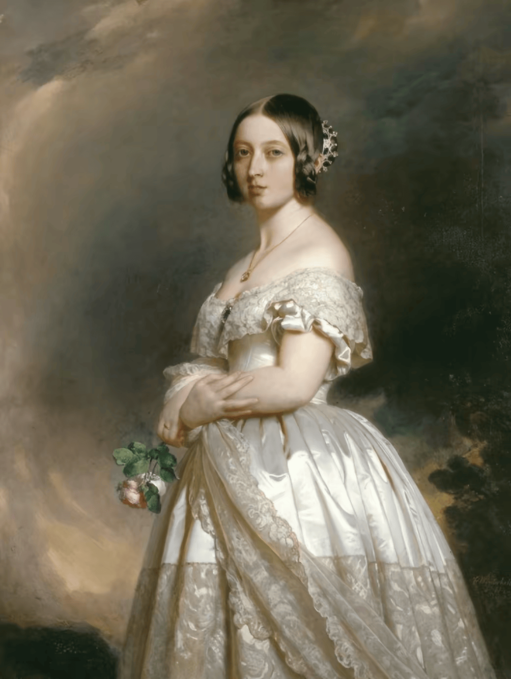 维多利亚女王:亲王丈夫死后养2仆人情夫,1个是小44岁的印度美男