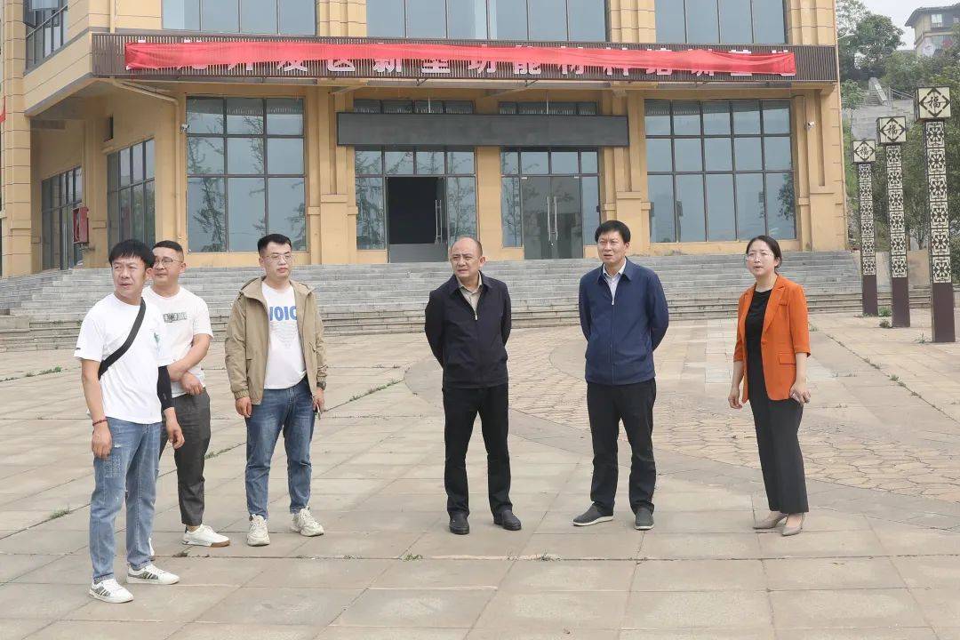 陈代才到辖区调研督导项目建设